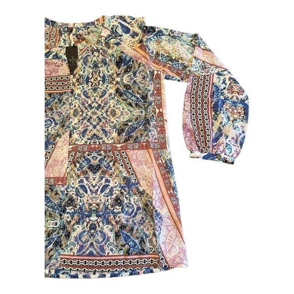 Nydj Peasant Blouse, Free Bird Paisley - Picture 12 of 15